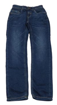 Tmavomodré teplákové rifle C&A