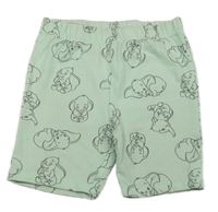 Mintové kraťasy s Dumbem Disney