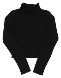 Čierny crop rolák H&M