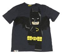 Antracitové tričko s Batmanem 