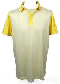 Pánské žluté vzorované golfové tričko Head 