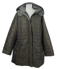 Dámská hnědá šusťáková zimní parka s kapucí Rabe 