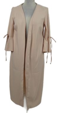 Dámsky svetloružový kabátový cardigán s rozšířenými rukávy George