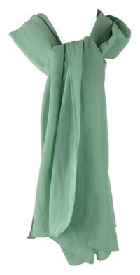 Dámska svetlozelená šifónová šál