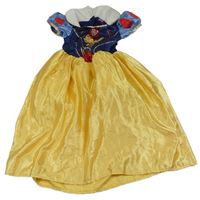 Kostým- Modro-žluté šaty- Sněhurka Disney vel.110-122