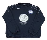 Tmavomodrá športová mikina s potlačou Jako