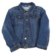 Tmavomodrá riflová bunda Denim