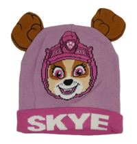 Růžová pletená čepice se Skye