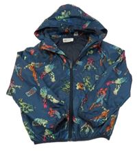 Tmavomodrá šusťáková jarní bunda s kapucí - Avengers H&M