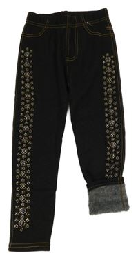 Černé zateplené tregíny s kamínky 