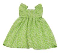 Zeleno-biele kvetované šaty Primark