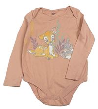 Svetloružové body s Bambim Disney