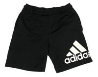 Čierne športové kraťasy s logom zn. Adidas