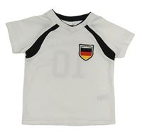Bílo-černý fotbalový dres Deutschland