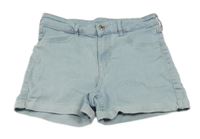 Svetlomodré rifľové kraťasy H&M