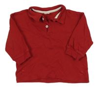 Červené polo tričko H&M