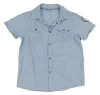 Světlemodrá proužkovaná košile Topolino 