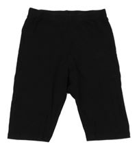 Čierne elastické kraťasy H&M