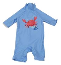Světlemodrý UV overal s krabem Primark 