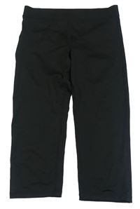 Čierne capri športové legíny H&M