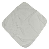 Biela froté zavinovací osuška s kapucňou George