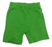 Zelené legínové kraťasy Tu