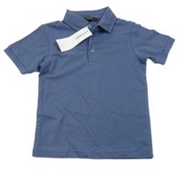 Nové - tmavomodré polo tričko George