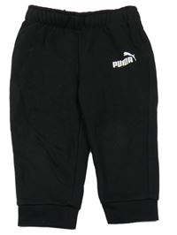 Černé tepláky s logem PUMA