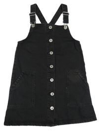 Čierne rifľové prepínaci šaty Denim Co.