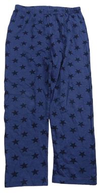 Tmavomodré pyžamové nohavice s hviezdičkami Rebel