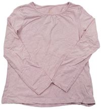 Ružové melírované tričko H&M