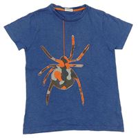 Tmavomodré tričko s pavoukem Mini Boden