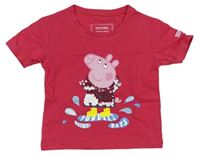 Růžové tričko Prasátko Peppa zn. Regatta