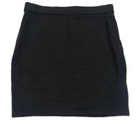 Čierna elastická sukňa M&S