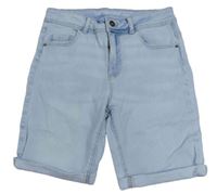 Světlemodré riflové skinny kraťasy Denim Co.