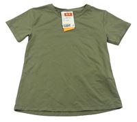 Khaki sportovní tričko H&M