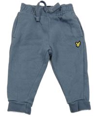 Modrošedé tepláky s nášivkou Lyle&Scott