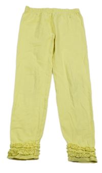 Žlté legíny s volánikmi Topolino