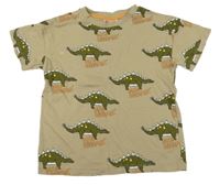 Piesková é tričko s dinosaurami H&M