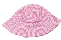 Růžový vzorovaný plátěný klobouk Primark