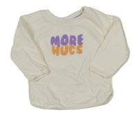 Bílá mikina s nápisem Ergee