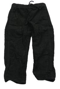 Čierne manšestráky H&M