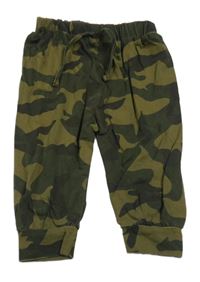 Khaki army ľahké tepláky