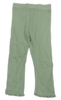 Mintové vzorované legíny Topomini