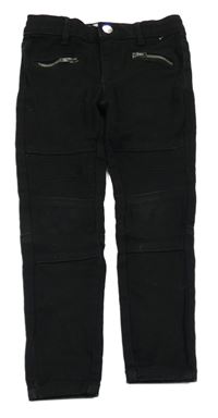 Černé teplákové skinny rifle Denim Co.
