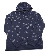 Tmavomodrá mikina s hvězdami a kapucí S. Oliver