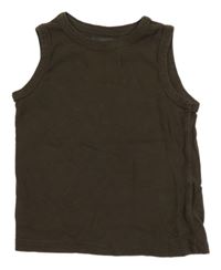 Hnedé tielko H&M