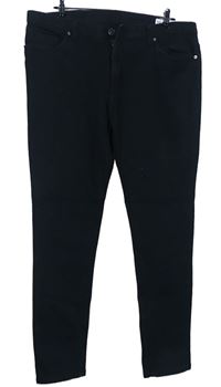 Pánske čierne skinny rifle Denim vel. 38/32