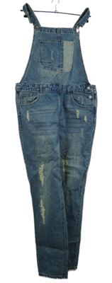 Dámské světlemodré riflové lacláče s prošoupáním Denim 