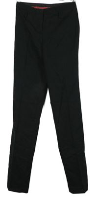 Dámské černé společenské kalhoty s puky Park Avenue 